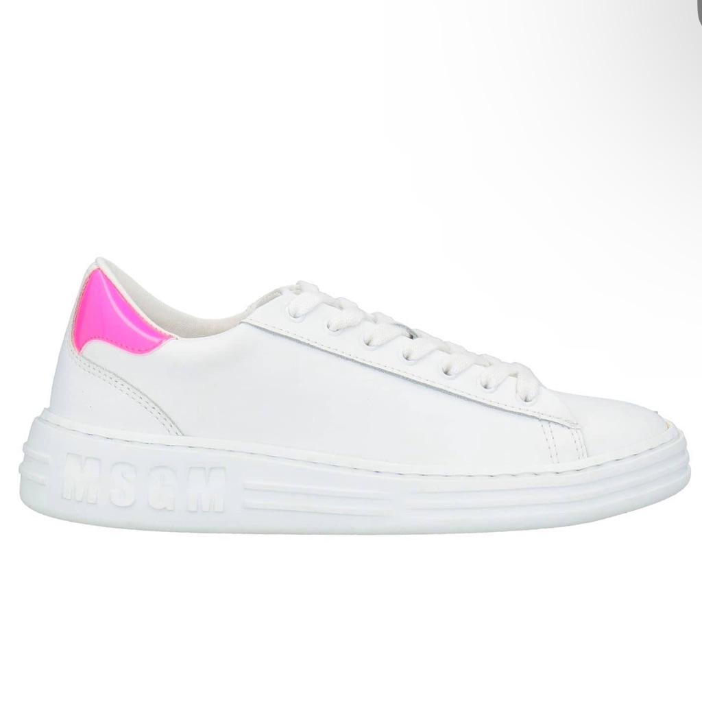 Msgm Iconic Cupsole Low-Top Sneakers